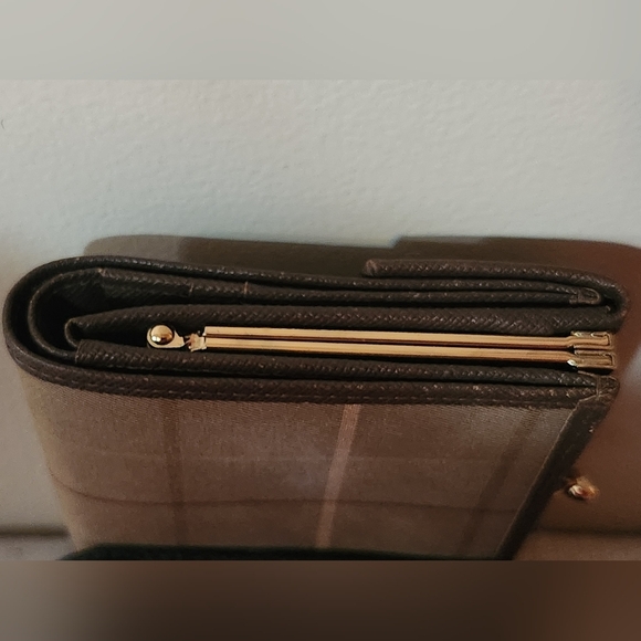 BURBERRYS Nova Check Plaid Print Bifold Canvas Wallet VINTAGE EUC - Picture 13 of 15